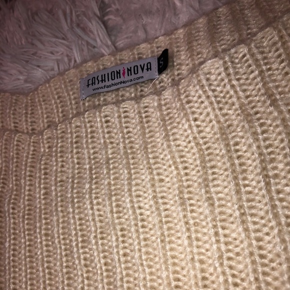 FASHION NOVA cropped knitted sweater - Picture 3 of 5